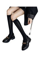 Solid Color Student Socks