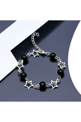 Bracelet Y2K en perles étoiles