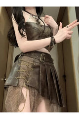 Steampunk Warrior Outfit Set