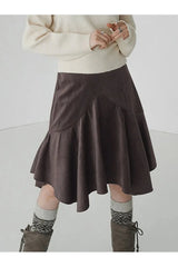 Gerader knielanger Rock