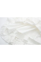 Mini-robe bustier en dentelle