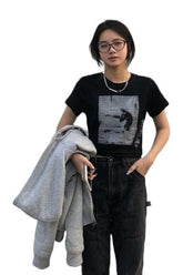 Stylish Asymmetrical Crop Top