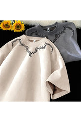 Suede Printed T-Shirt