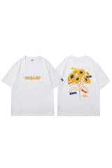 Sunflower Print T-Shirt