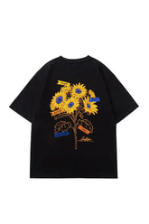 Sunflower Print T-Shirt