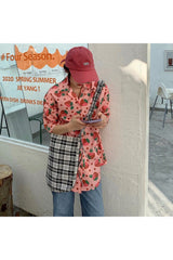 Süßes Hemd mit koreanischem Aufdruck