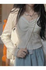 Sweet Lace Square Top