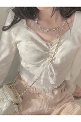 Sweet Lace Square Top