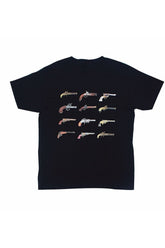 T-Shirt mit Stiefel-Print