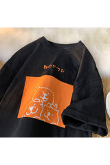 T-Shirt mit Cub-Print