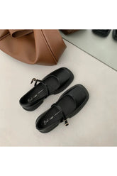 Mary Jane Schuhe mit dicken Absätzen