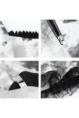 Robe esthétique tie-dye