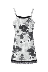 Robe esthétique tie-dye