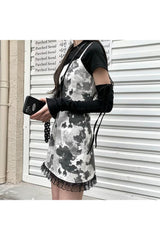 Robe esthétique tie-dye