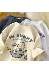 Trendy Aesthetic Cotton T-shirt