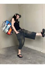 Herbst Urban Drift Wide-Leg-Jeans