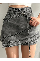Urban Edge Chain Skirt