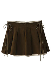 Urban Edge Drawstring Skirt