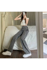 Fall Urban Edge Lace-Up Denim