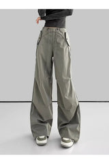 Urban Utility Wide-Leg Cargo Pants