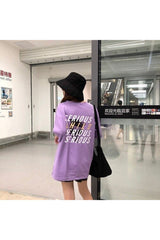 Oversize-T-Shirt im Vaporwave-Stil