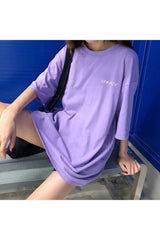 Oversize-T-Shirt im Vaporwave-Stil