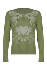 Fall Vintage Casual Knit Sweater