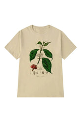 Vintage Coffee Plant Graphic Women's T-Shirt