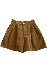 Vintage Corduroy High Waist Shorts