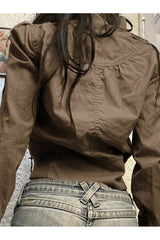 Veste courte vintage d'automne