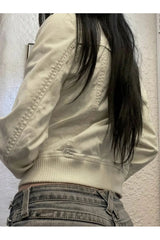 Veste courte vintage d'automne