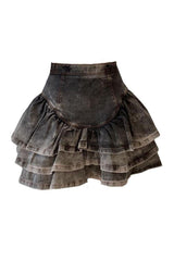 Vintage Denim Mini Skirt