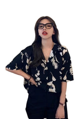 Chemise fleurie vintage