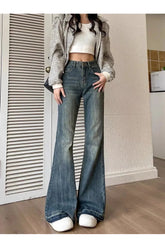 Fall Vintage Flare Denim Jeans