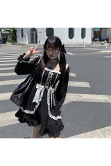 Mini-robe gothique vintage