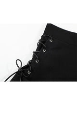 Vintage Gothic Pleated Skirt