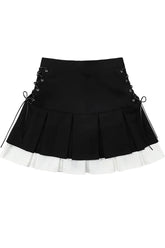 Vintage Gothic Pleated Skirt