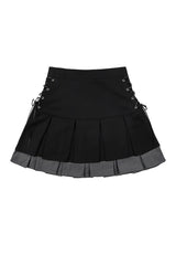 Vintage Gothic Pleated Skirt