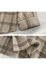 Chemise à carreaux grunge vintage