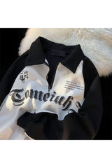 Pull graphique vintage Harajuku