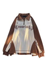 Pull graphique vintage Harajuku