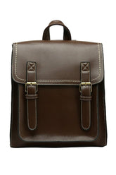 Vintage Leather School Bag