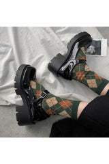 Chaussures Mary Jane vintage en cuir verni