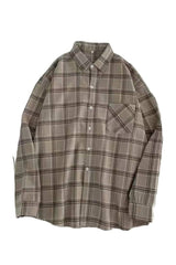 Chemise à carreaux vintage