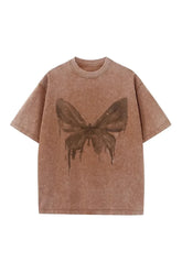 Vintage Short-sleeved Retro T-shirt