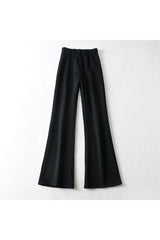 Vintage Solid Flare Pants