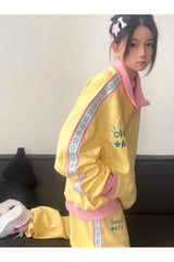 Veste zippée universitaire vintage Star d'automne