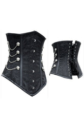 Vintage Style Lace Corset With Chains