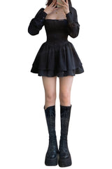 Ensemble à manches longues de style vintage