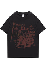 Vintage-T-Shirt mit Grafikdruck